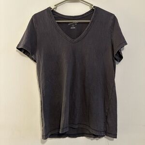 Women's V-Neck Grey T-Shirt
